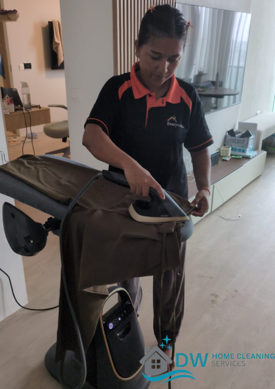 ironing-clothes-part-time-helper-dw-home-cleaning-services-singapore-condo-redhill-3